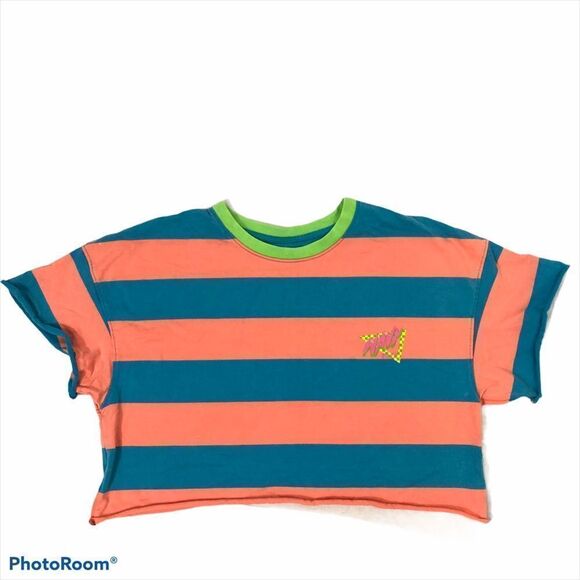 Empyre “Wavy Daze” Vintage Striped Shirt Large - Picture 4 of 10